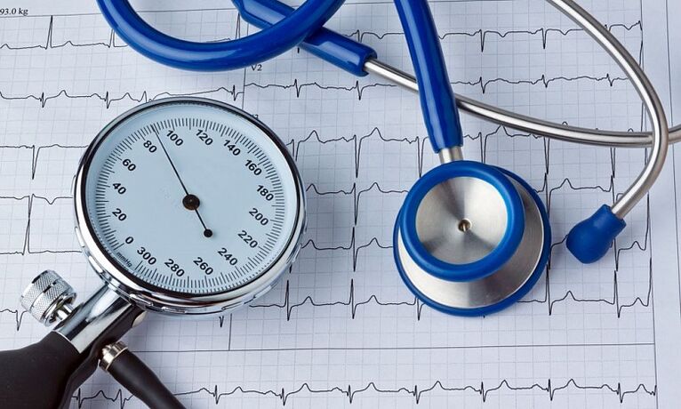 Druck mit arterieller Bluthochdruck